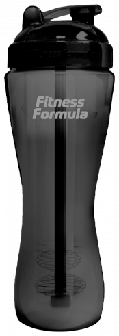 Fitness Formula Шейкер матовый со стиком-пружиной, 600 мл