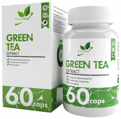 Natural Supp Green Tea, 60 капсул