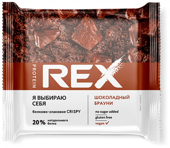 ProteinRex Хлебцы протеино-злаковые 20% Crispy, 55 грамм
