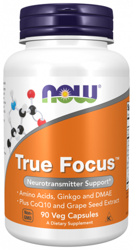 NOW True Focus, 90 капсул