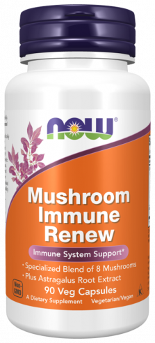 NOW Mushroom Immune Renew, 90 капсул