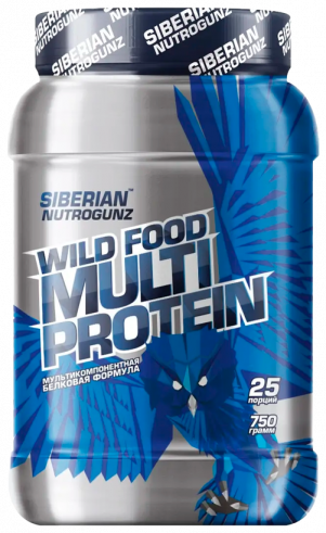 Siberian Nutrogunz Wild Food Multi Protein, 750 грамм