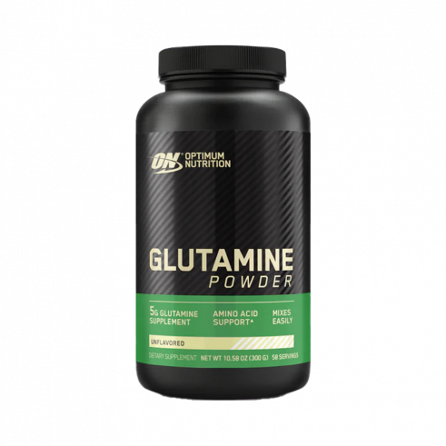 Optimum Nutrition ON - Glutamine Powder, ОН - Глутамин Паудер, 300 грамм