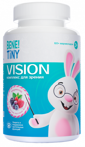 Bene! Tiny Комплекс для зрения, 60 таблеток