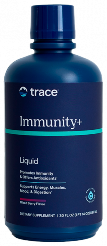 Trace Minerals Liquid Immunity+, 887 мл