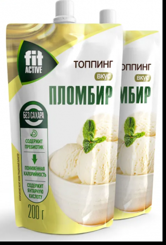 FitParad Топпинг дой-пак, 200 гр