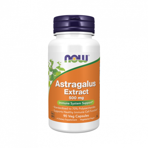 NOW Astragalus Extract 500 mg, 90 капсул