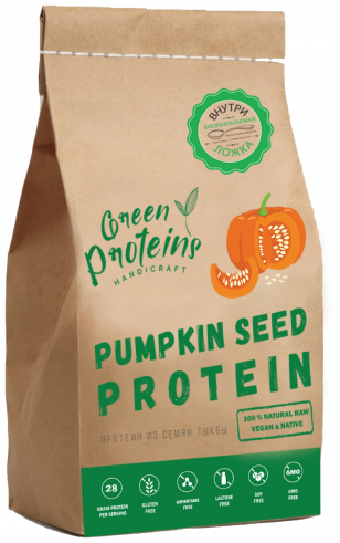 Green Proteins Протеин ТЫКВЕННЫЙ, 300 гр