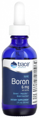 Trace Minerals Ionic Boron 6 mg, 59 мл