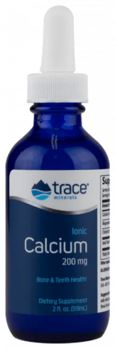 Trace Minerals Ionic Calcium 200 mg, 59 мл