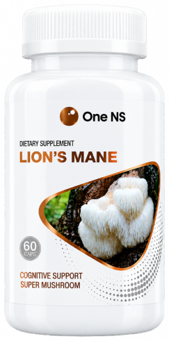 One NS Lion's Mane, Ежовик гребенчатый, 60 капсул