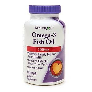 Natrol Omega 3 Fish Oil 1000 мг, 90 капс