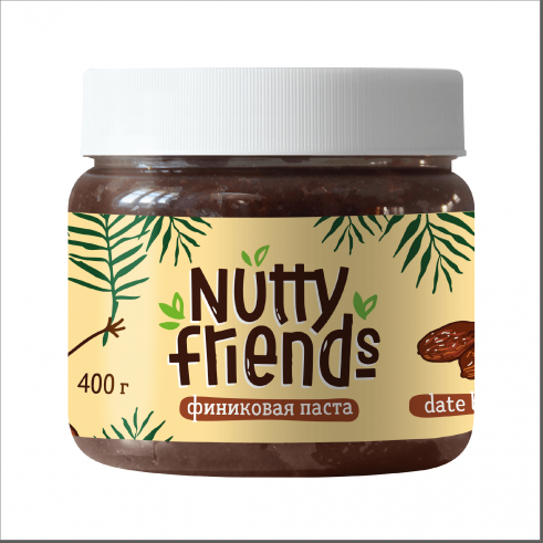 NUTSFUN Финиковая паста, 400 г