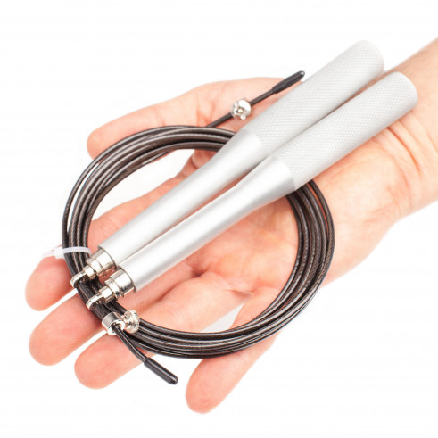 HVAT Скоростная скакалка металлические ручки