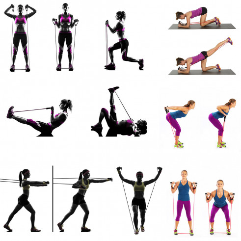 HVAT Универсальный эспандер трубчатый