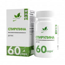 Natural Supp Spirulina, 60 капсул
