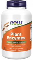 NOW Plant Enzymes, Плант Ферменты, 240 капс